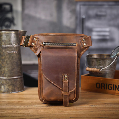 Sac banane bandoulière en cuir