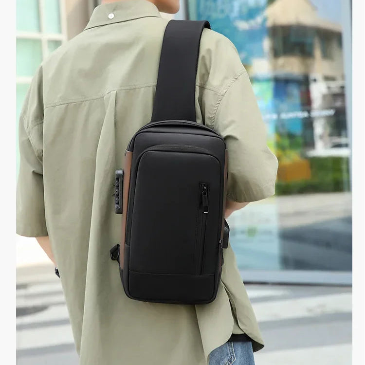 Sac banane antivol homme