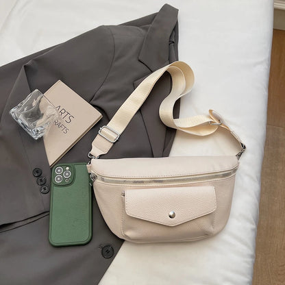 Sac banane avec poche devant