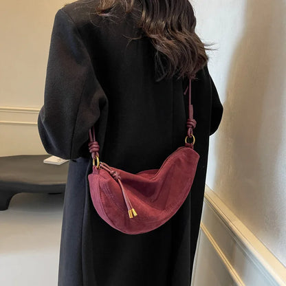 Sac à main demi-lune