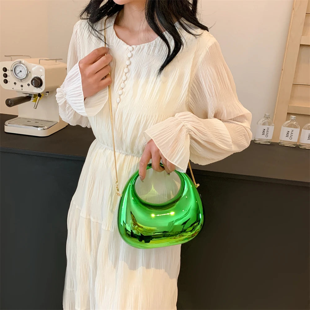 sac de luxe femme pochette soirée femme sac a main femme luxe MOODS-Pochettes de soirée dorées pour femmes, sacs à main et sacs à main de créateurs de luxe, sac de poignet à poignée ronde, fête de mariage, 2024