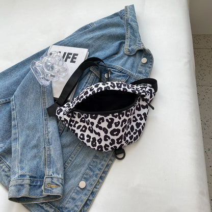 Sac banane femme léopard