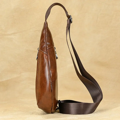 Sac banane homme cuir