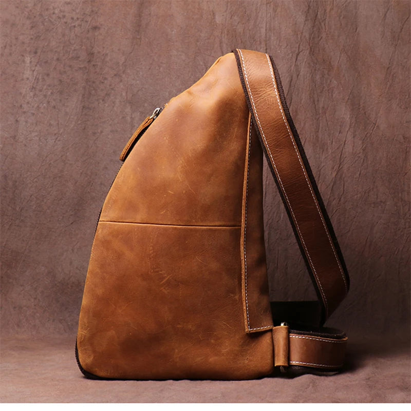 sac banane bandouliere cuir