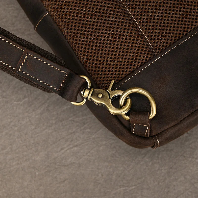 Sac banane cuir pour homme