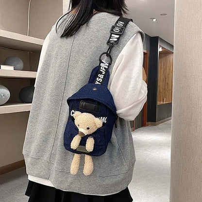 Sac en jean bandoulière