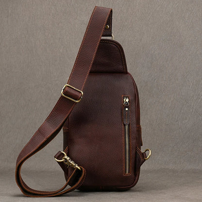 Sac banane homme en cuir