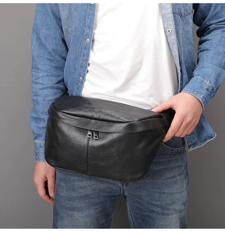 Grand sac banane homme