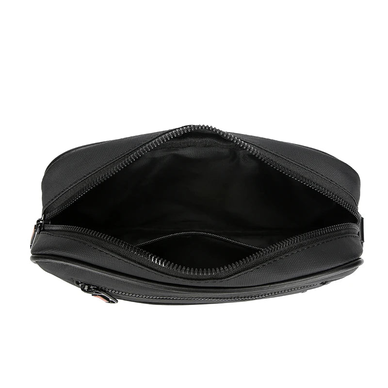 Sac à bandoulière en cuir PU souple pour hommes, petit sac à main décontracté de bonne qualité, pochette de jour
