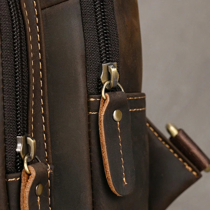 Grand sac banane multipoches
