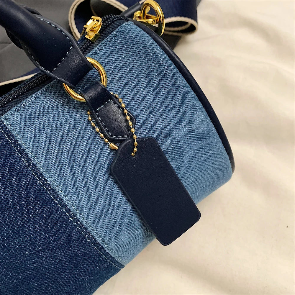 Sac bandoulière jean