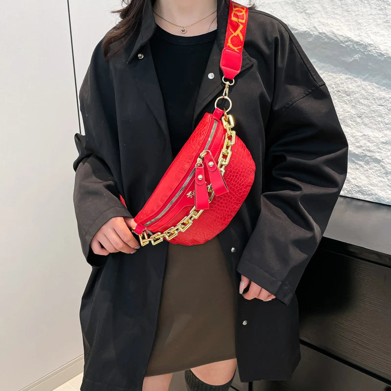 Sac banane croco