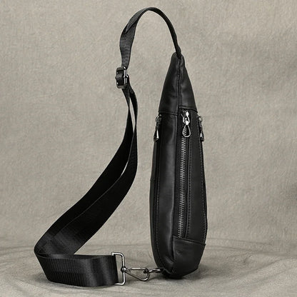 Sac banane homme cuir