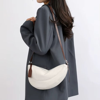 Sac demi-lune cuir