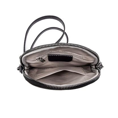 Sac à main 100% cuir véritable pour femme, sac à main de luxe en cuir de vache, sac à bandoulière initié, mode féminine, sac messager