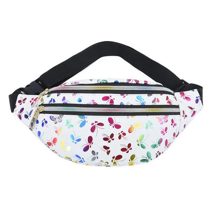 Sac banane femme papillon