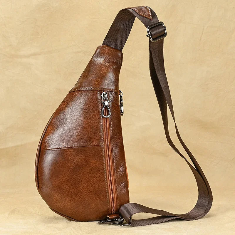 Sac banane homme cuir