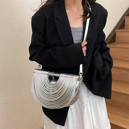 Sac demi-lune luxe