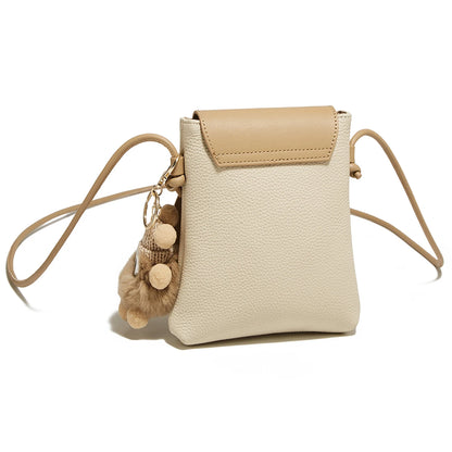 FOXER-Petit sac à bandoulière en cuir pour femme, sac pour téléphone portable, design lapin mignon, initié