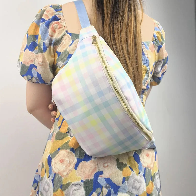 Sac banane couleur pastel