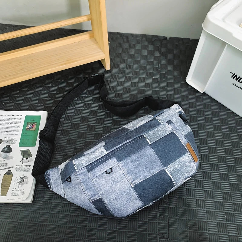 Sac banane en jean