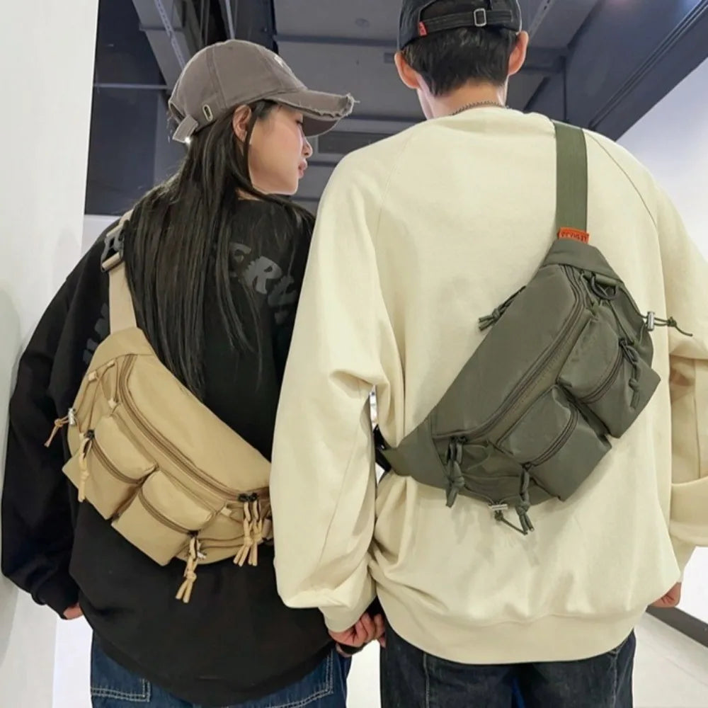 Sac banane avec plusieurs poches