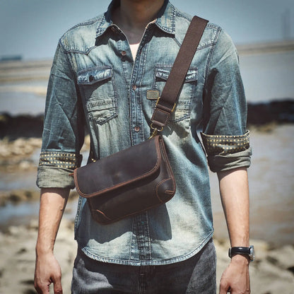 Sac banane bandoulière homme