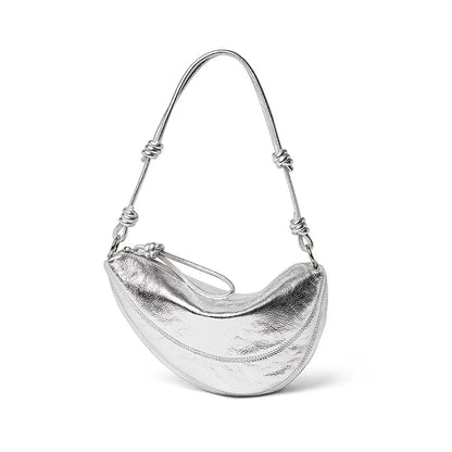 Sac cuir demi-lune