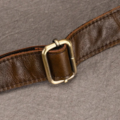 Sac banane cuir grainé