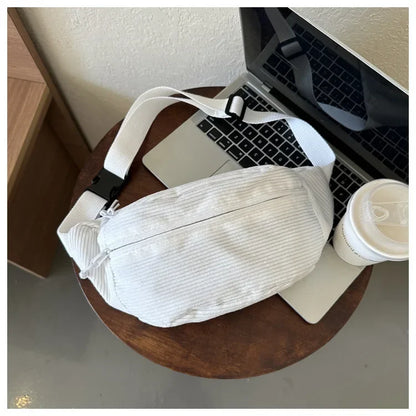 Banane velours côtelé femme