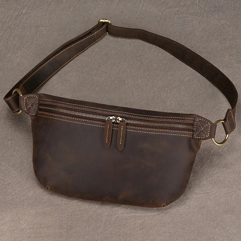Sac banane homme vintage