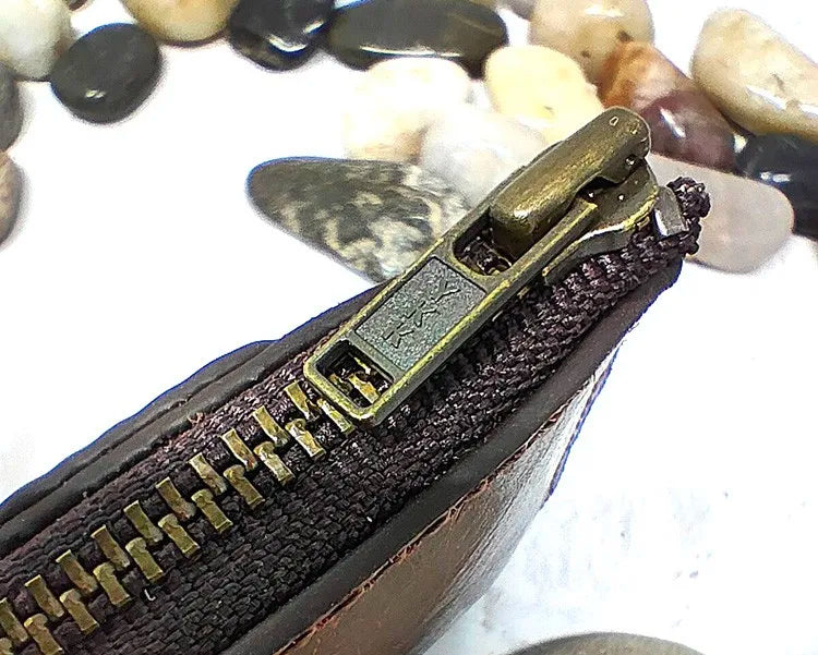 Pochette cuir ceinture