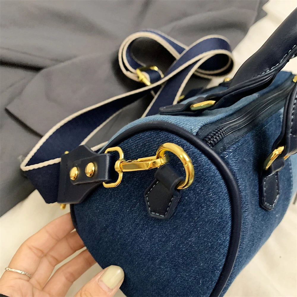 Sac bandoulière jean