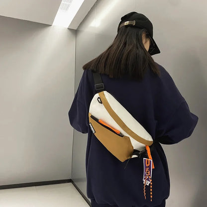 Banane sac coloré
