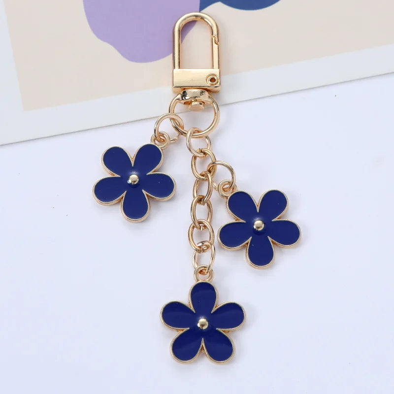 Porte clé fleur