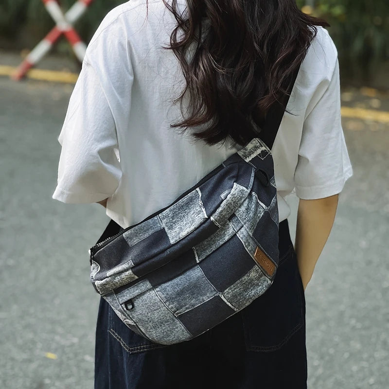 Sac banane en jean