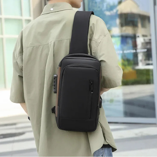 Sac banane antivol homme