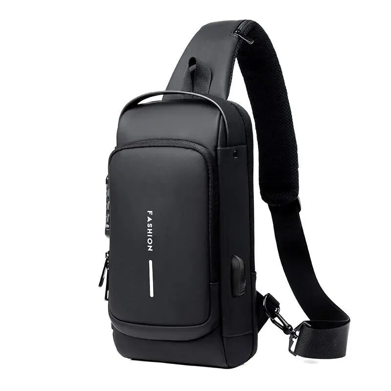 Sac bandoulière antivol