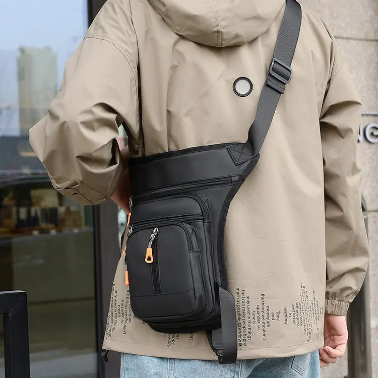 Sac de jambe moto homme