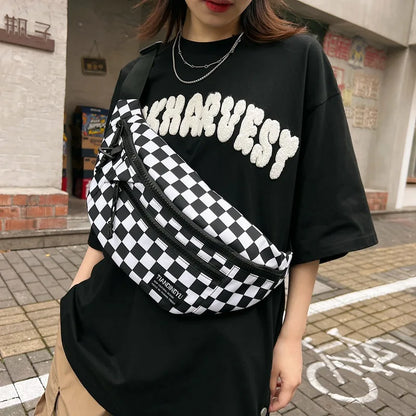 Sac banane damier