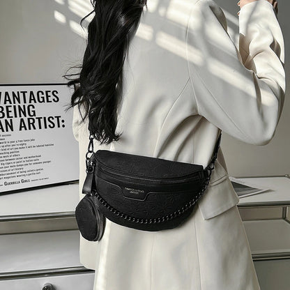 Sac banane femme fleuri