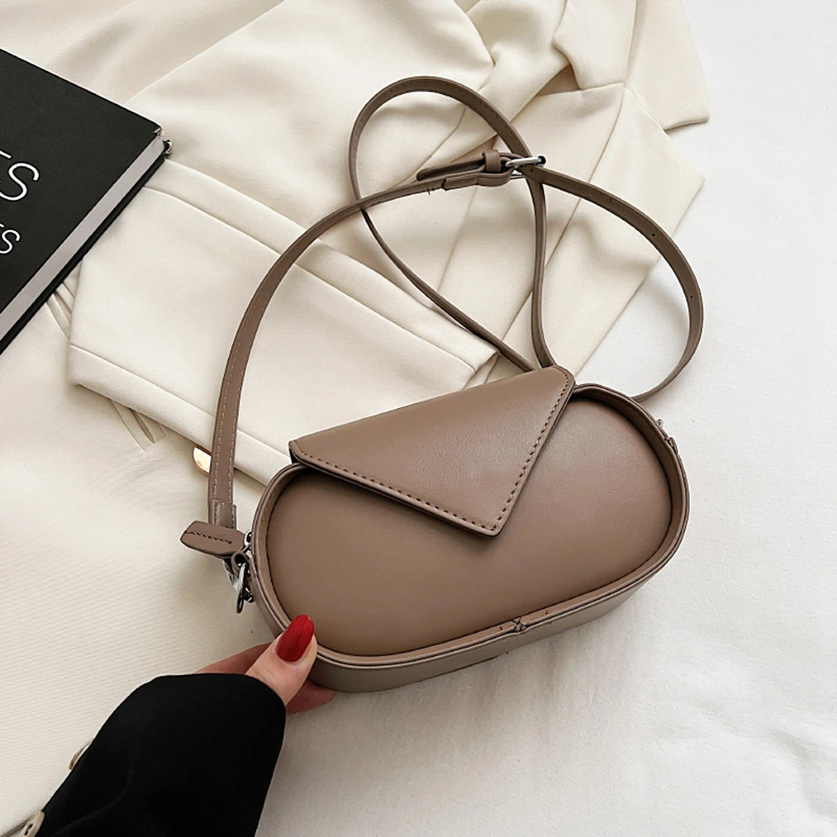 FOXER – sac à bandoulière en cuir pour femmes, petit sac rétro pour téléphone portable, mini sac à bandoulière, sac de voyage pour filles
