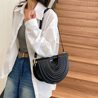 Sac demi-lune luxe