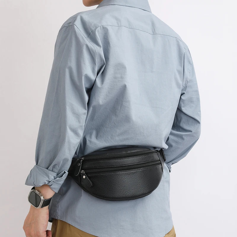 Sac banane double poche