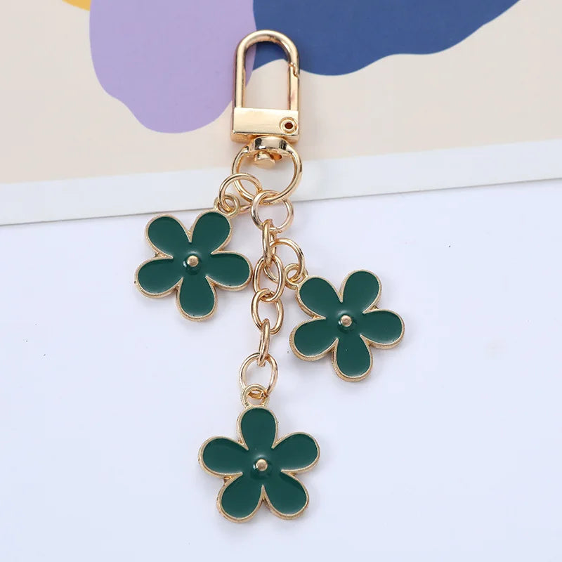 Porte clé fleur