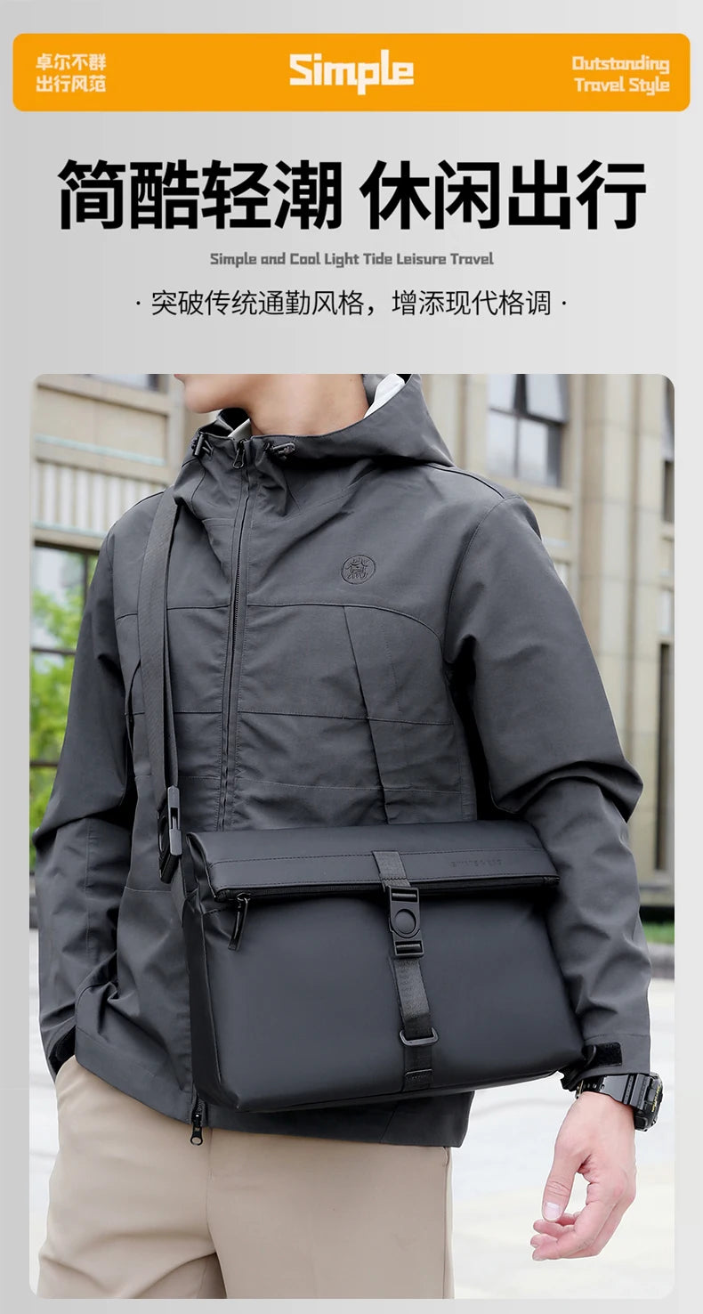 Oxford Messenger Hobos Sac à main pour homme, sac à main pour homme, haute qualité, mince, grande capacité, initié