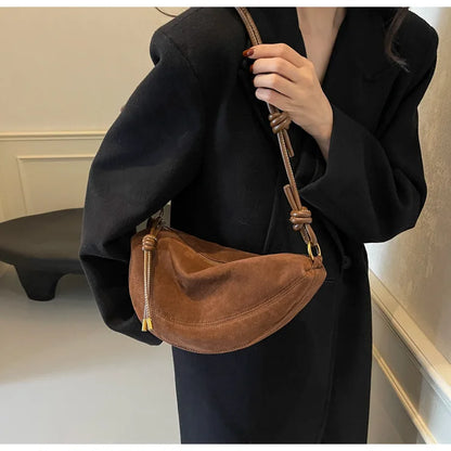 Sac à main demi-lune