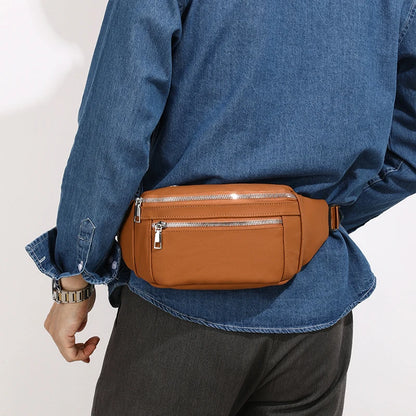 Sac poitrine homme cuir