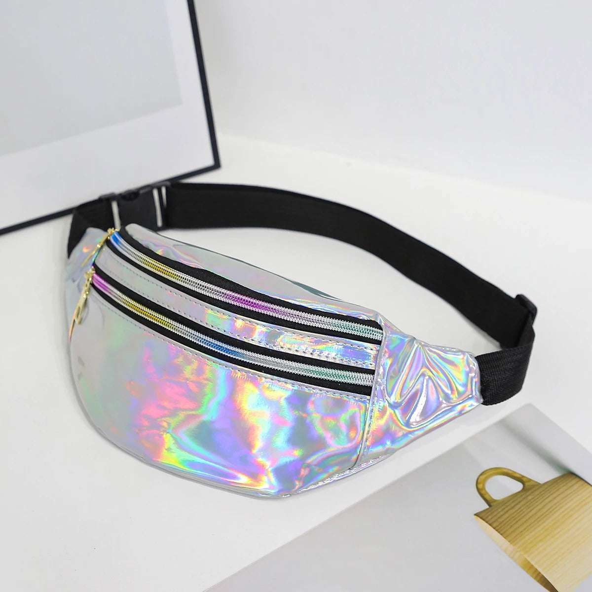 Sac banane irisé femme