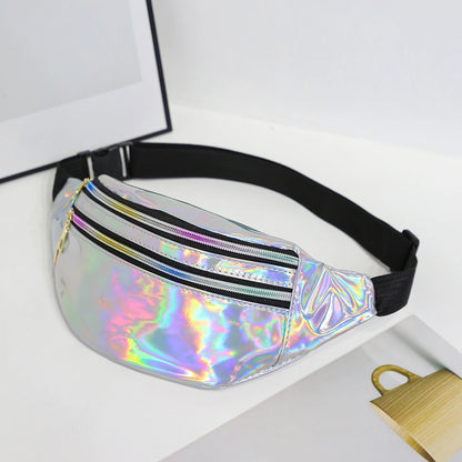 Sac banane irisé femme